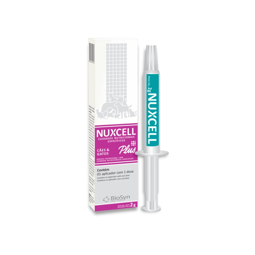 Suplemento Nuxcell Plus para Cães e Gatos 2g