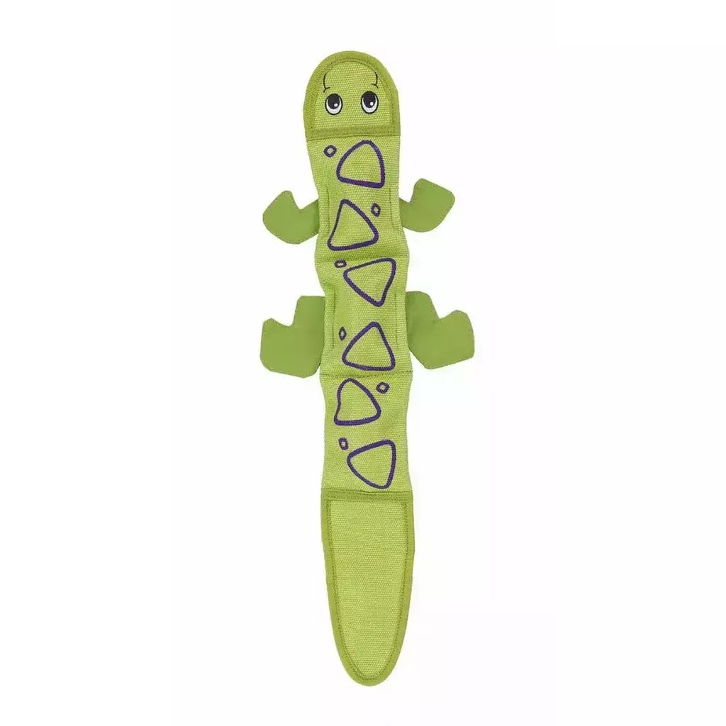 Outward Hound Fire Biterz Lizard LG Green Brinquedo Para Cachorro