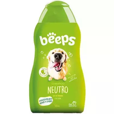 Shampoo Beeps Pet Society Neutro 500ml