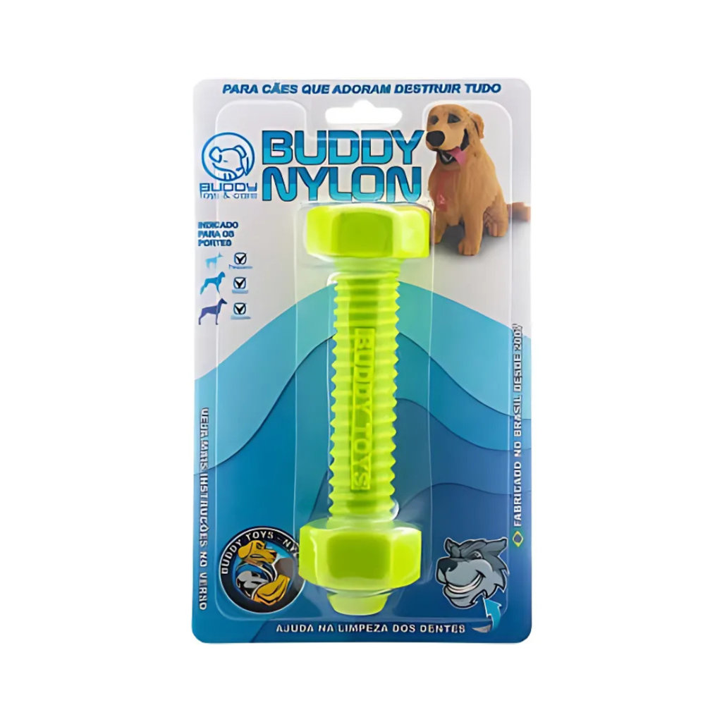 Brinquedo Mordedor Buddy Nylon Parafuso - Buddy Toys