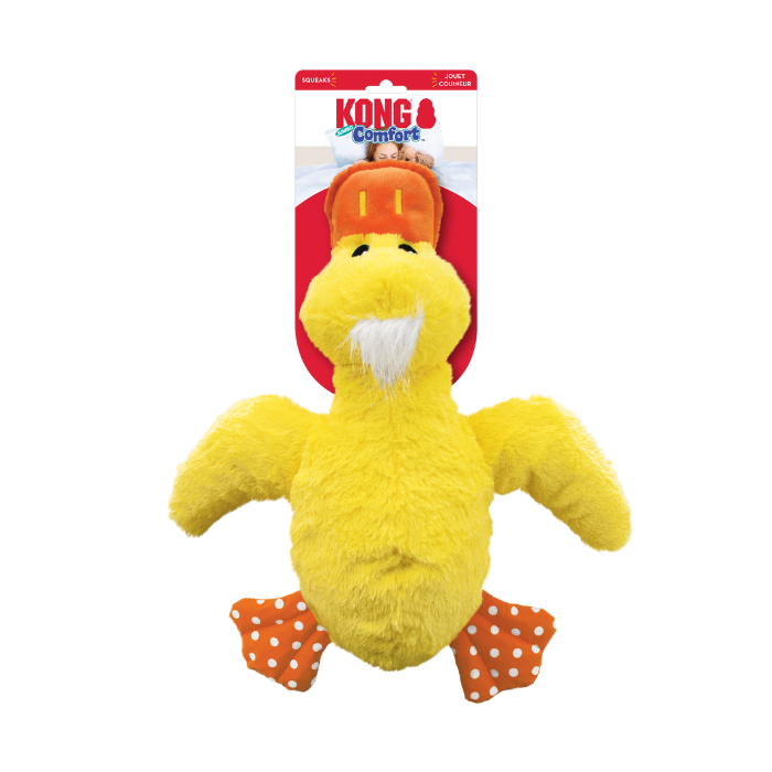 Kong Comfort Jumbo Pato Gigante Brinquedo para cachorro