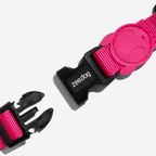 Peitoral H Para Cachorros Pink Led Zee Dog