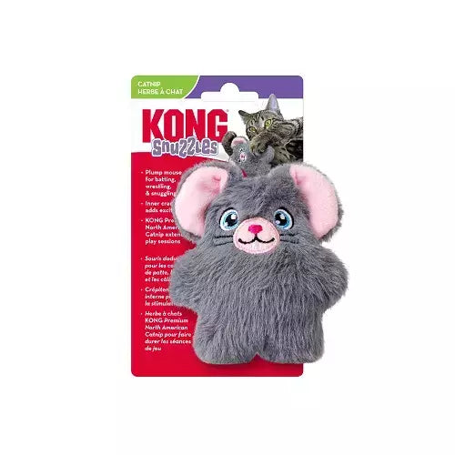 Kong Cat Snuzzles Mouse Pelucia Com Catnip Para Gatos