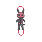 Q Monster Puxa Corda Coelho Shock Pelucia Para Cães