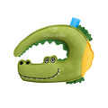 Pelucia Para Cães Zoológico Suede Suave Com Som - Crocodilo
