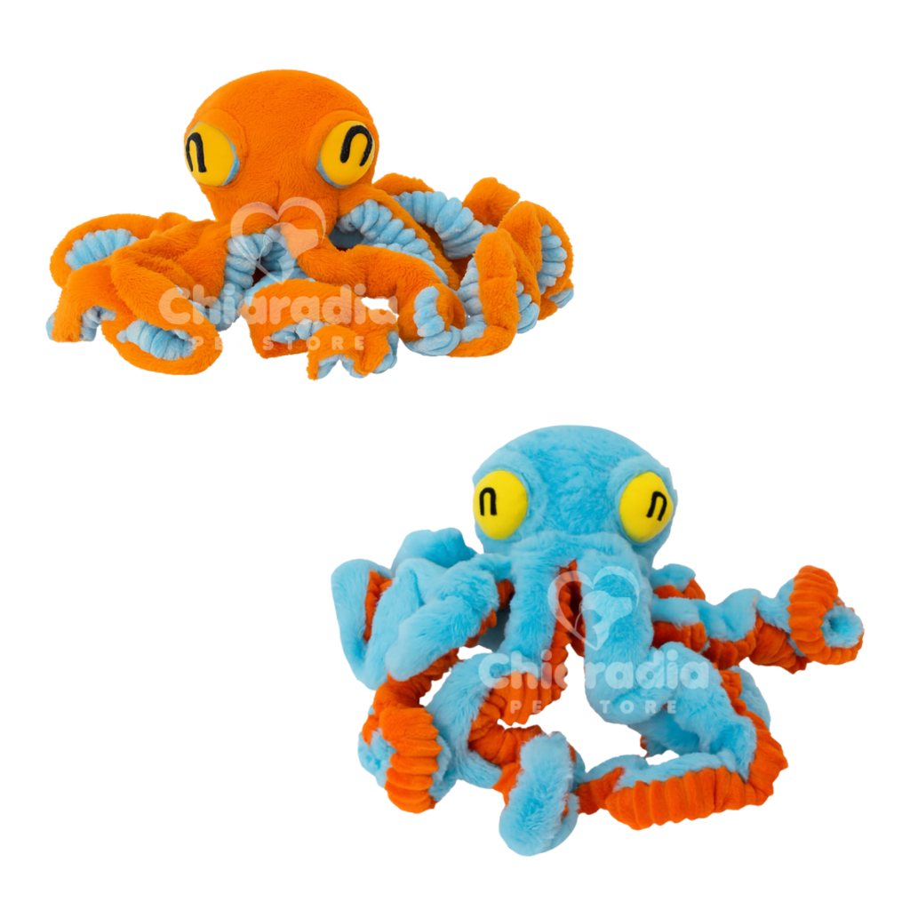 PETTA Q Monster Polvo Gigante Pelúcia Para Cães