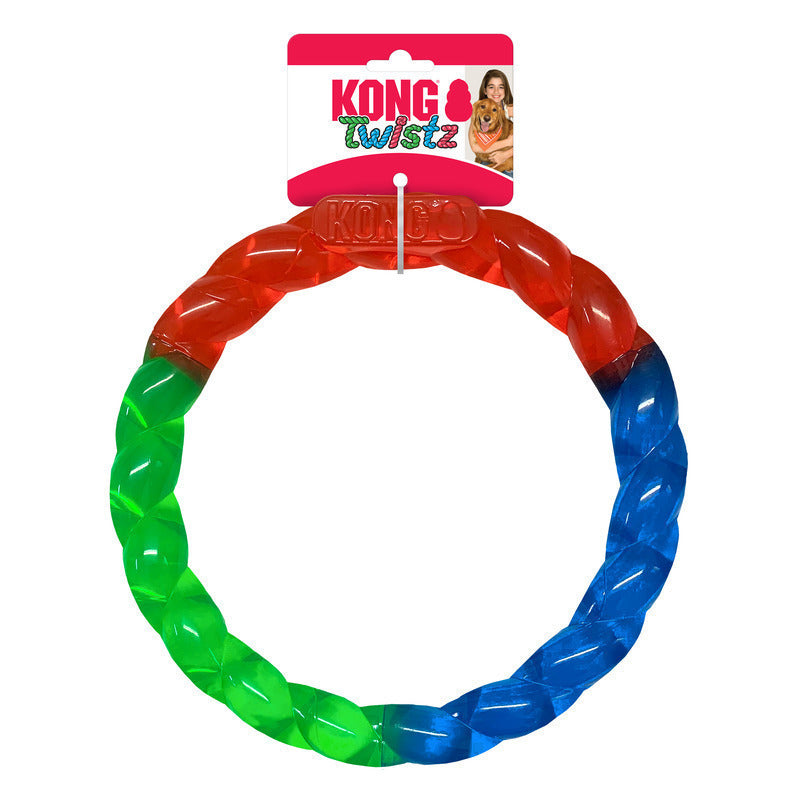 Kong Twistz Ring Grande - Brinquedo para cachorro