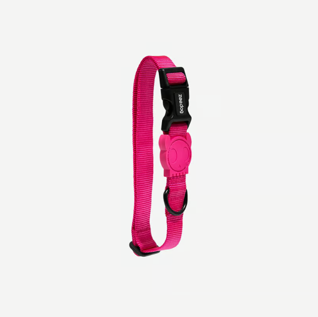 Coleira para cachorros ZeeDog Pink Led