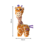 Kong Knots Twists Assorted Girafa/Flamingo - Brinquedo para cachorro