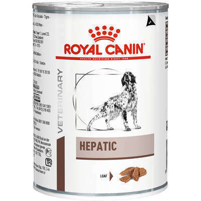 Ração Úmida Royal Canin Lata Canine Veterinary Diet Hepatic S/O 420g