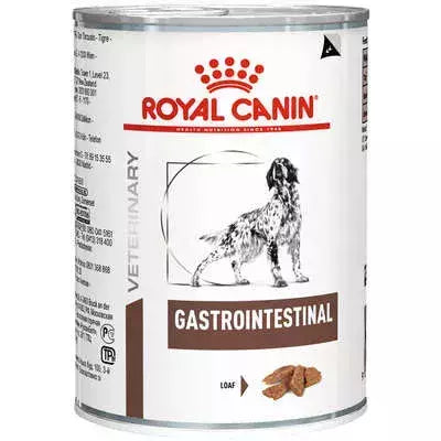 Ração Úmida Royal Canin Lata Canine Veterinary Diet Gastrointestinal S/O 400g