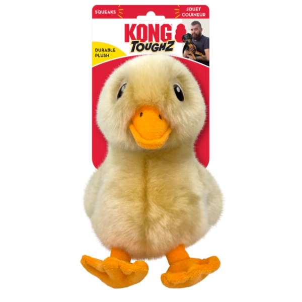 Kong Toughz Duck Pelúcia Média Para Cachorros