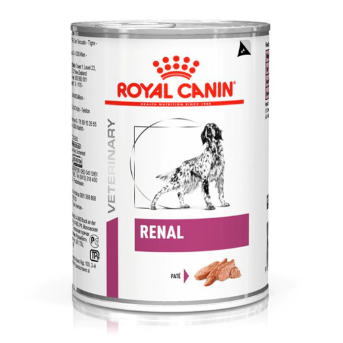 Ração Úmida Royal Canin Lata Canine Veterinary Diet Renal S/O 410g