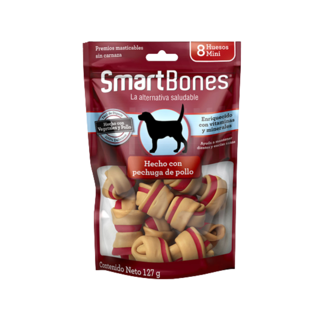 SmartBones Frango Ossinhos Para Cães 112g - 8 unidades