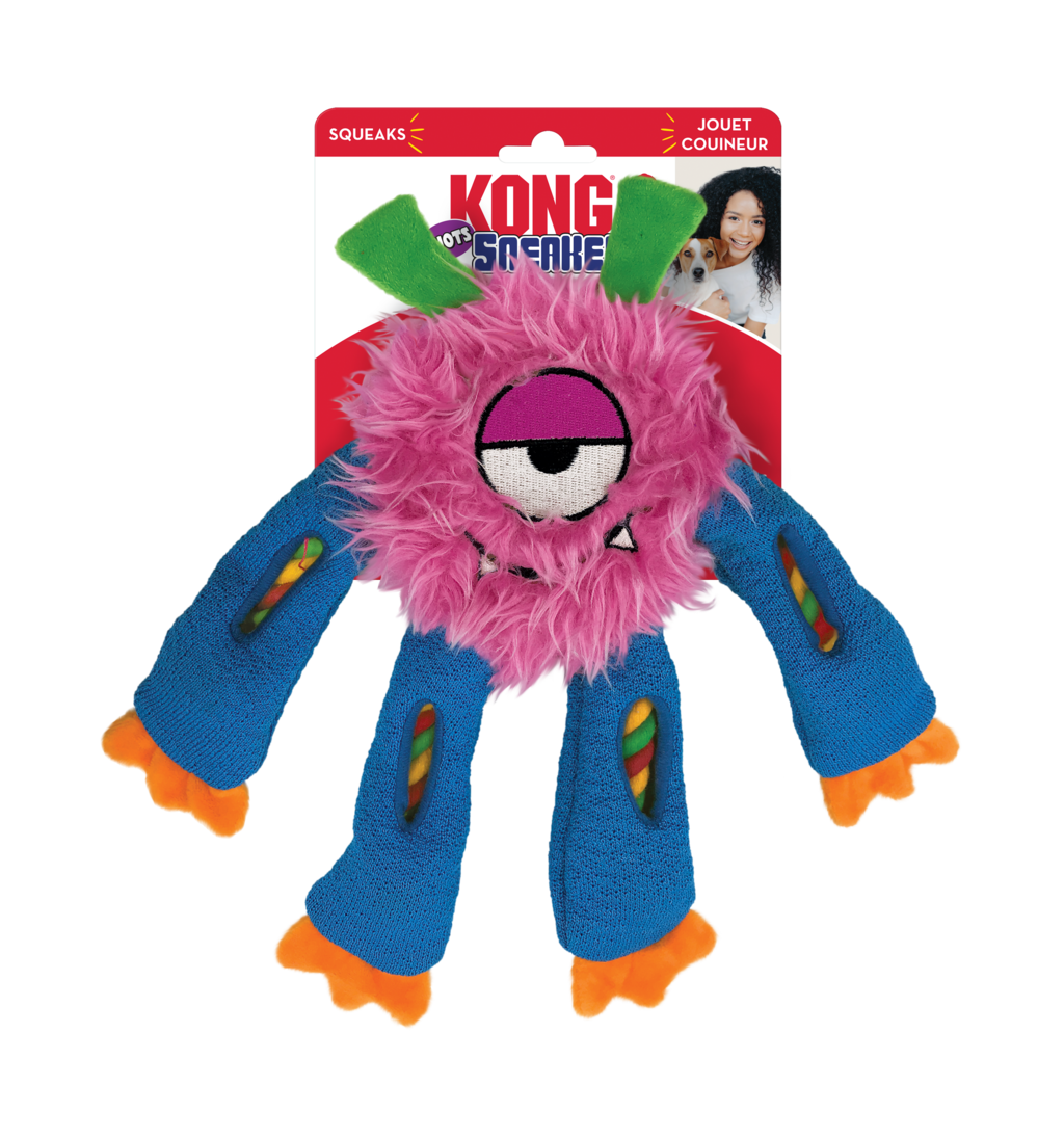 Kong Sneakerz Knots Médio - Brinquedo para cachorro
