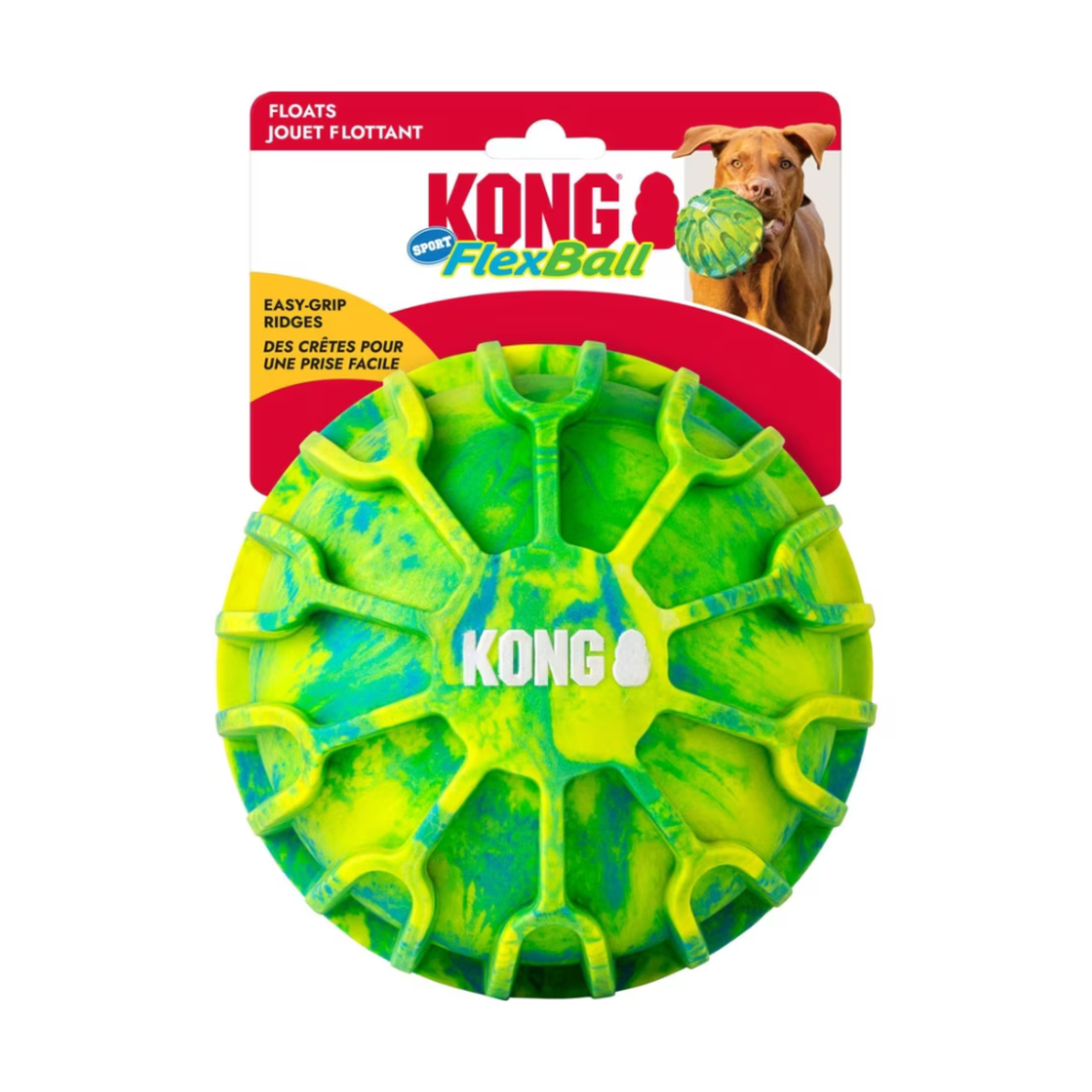 Kong Flexball Sport Ball Extra Grande - Bola Interativa Para Cães