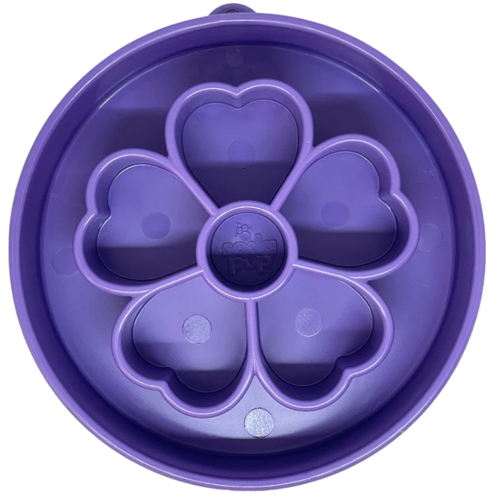 Soda Pup Flower Ebowl Comedouro Lento para Cachorros
