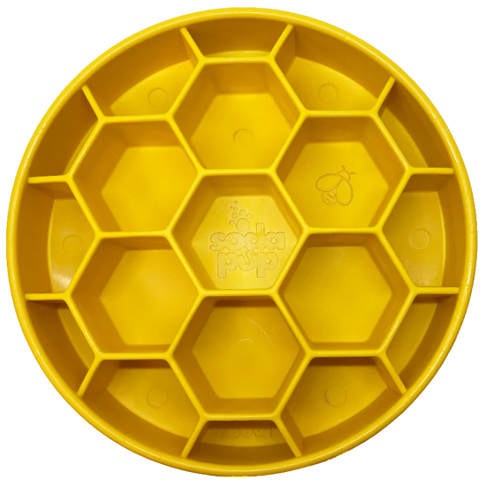 Soda Pup Comedouro Lento Honeycomb Ebowl
