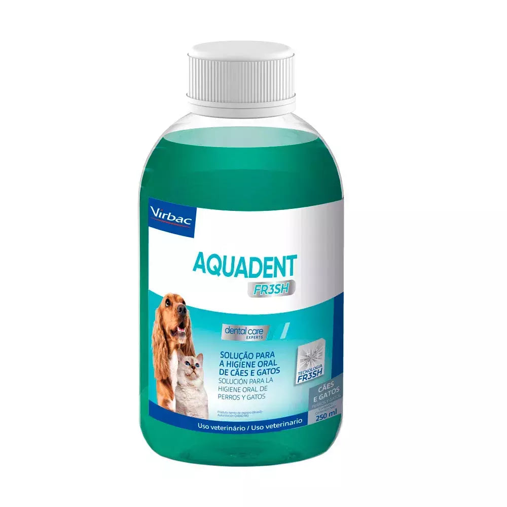 Aquadent Fresh - Solução Oral Virbac 250ml