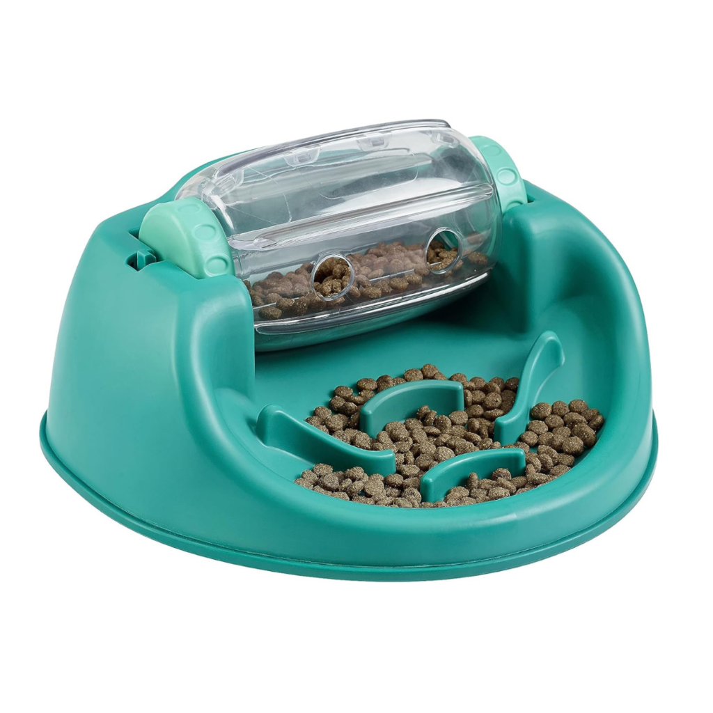 Comedouro Lento Interativo Para Cães Dog Spin N' Eat Outward Hound