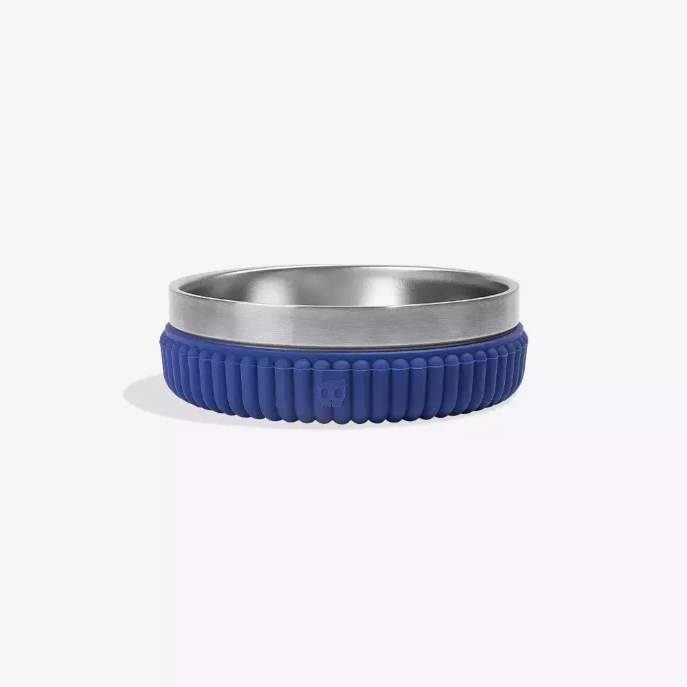 Comedouro Para Cachorros Tuff Bowl Stripes Blue