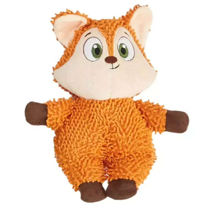 FOFOS Brinquedos para Cães - Chenille Tough Animais - Raposa