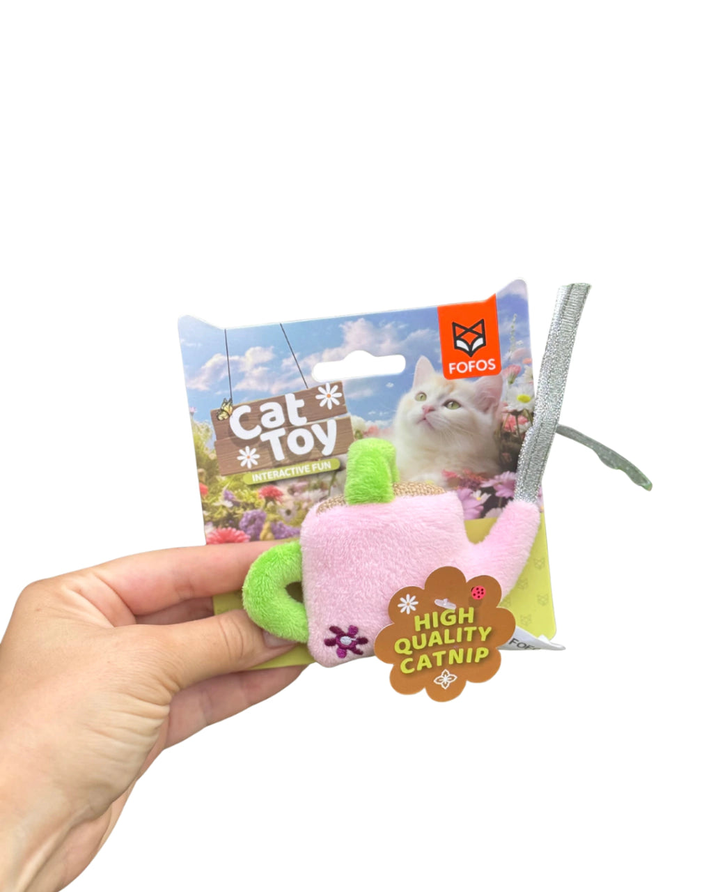 Mini Brinquedo de Pelúcia Regador com Catnip FOFOS
