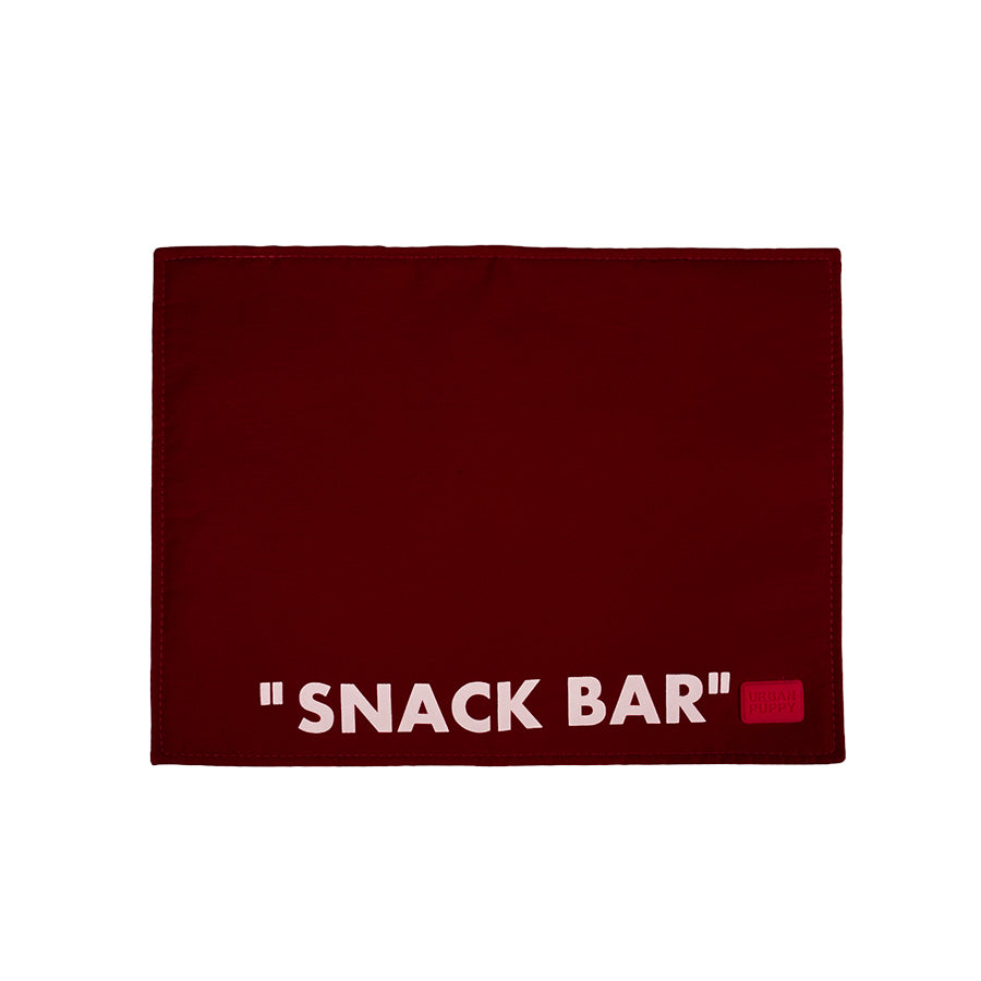 Jogo Americano Snack Bar Vinho Urban Puppy