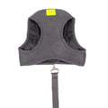 Peitoral Para Cães Urban Puppy Colete Aerado c/ Guia Microfibra GG - Cinza
