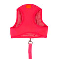 Peitoral Para Cães Urban Puppy Colete Aerado c/ Guia Microfibra Tamanho M - Pink Fluor