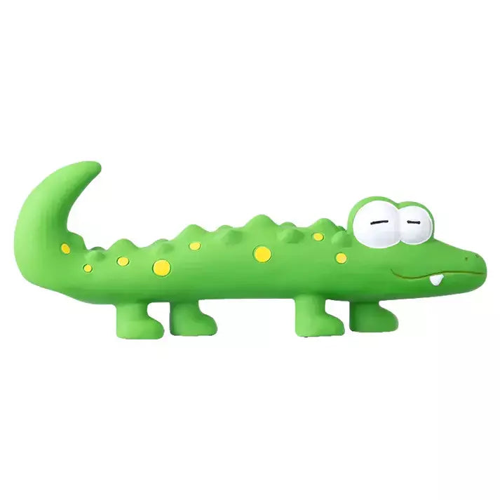 Qmonster Brinquedo para cachorro - Latex Disco Gecko - Green