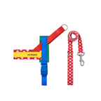 Vetreska Peitoral Chroma e Guia Red Conjunto para Cachorro