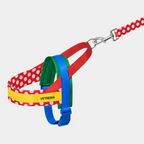Vetreska Peitoral Chroma e Guia Red Conjunto para Cachorro