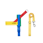 Vetreska Peitoral Chroma e Guia Yellow Conjunto para Cachorro
