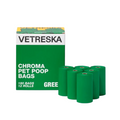 Vetreska Chroma Verde 12 Rolos - Conjunto de Sacos Cata Caca
