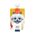 Wanpy Creamy Sache Para Cães Sabor Carne Cenoura e Ervilha 90g