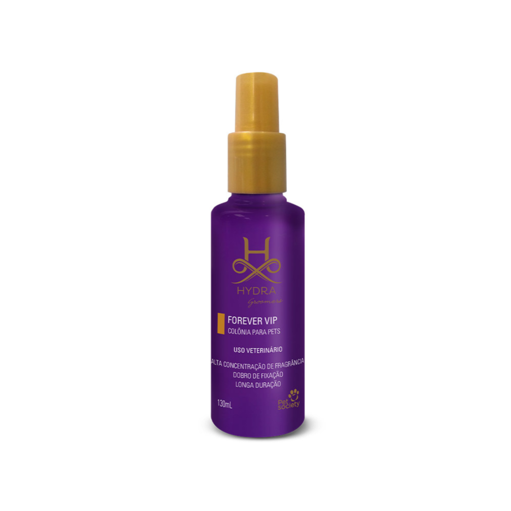 Colônia Hydra Groomers Forever Vip para Cães e Gatos 130ml