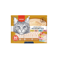 Wanpy Creamy Gatos Assorted Pacote Sortido 4 Sabores - 50 Tubos 14gx50 700g