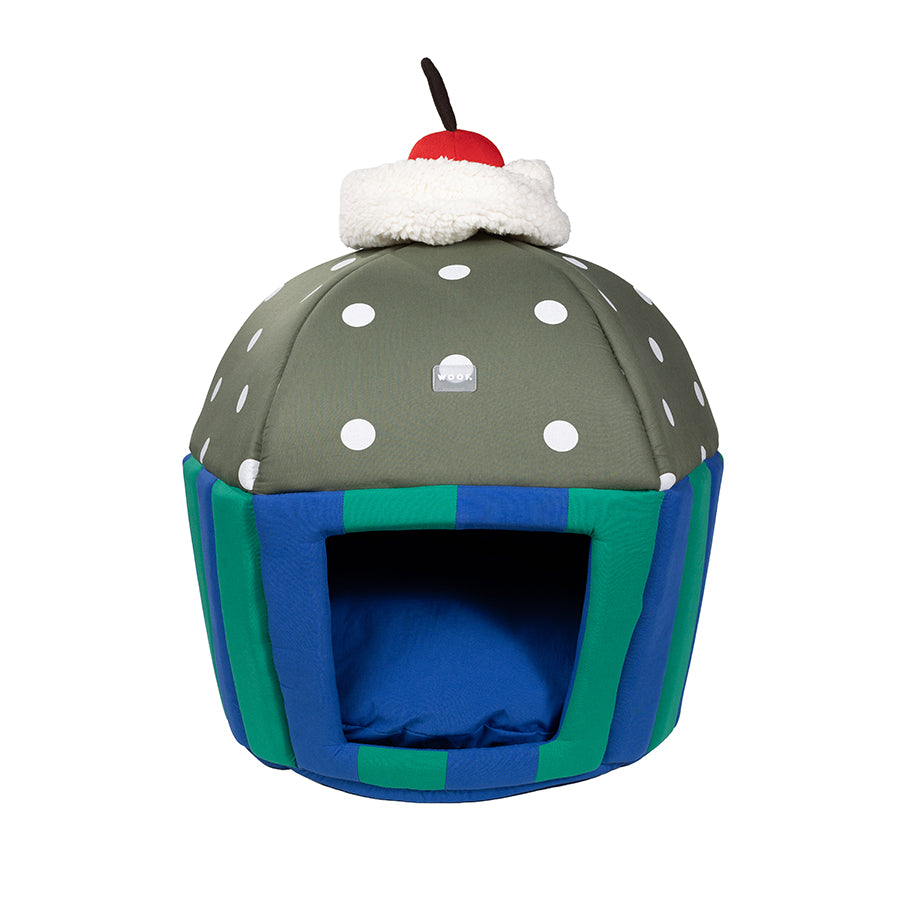 Cama Cupcake Azul/Verde Woof