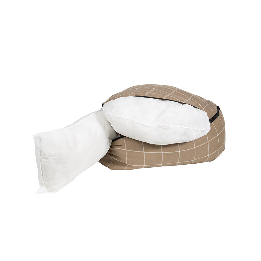 Cama Fofinha Xadrez Caqui Woof