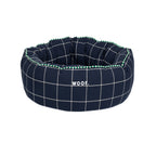 Cama Fofinha Xadrez Marinho Woof