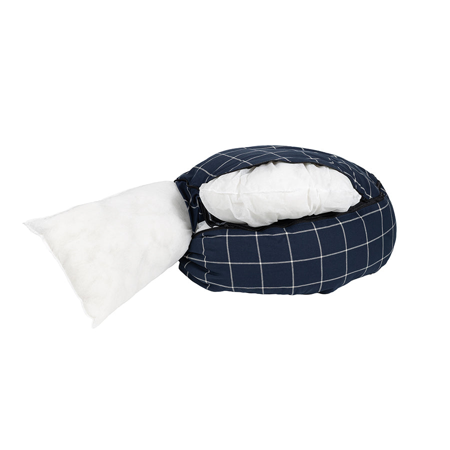Cama Fofinha Xadrez Marinho Woof
