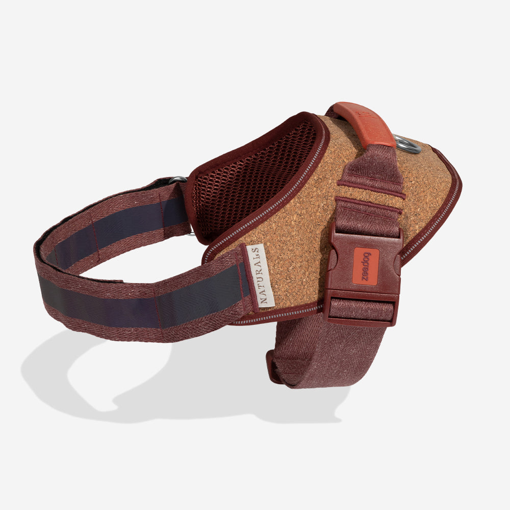 Peitoral FlyHarness Naturals Cocoa Zee.Dog