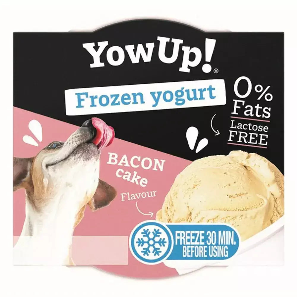 YowUp! Frozen Yogurt Bacon Cake para Cães – 110 g