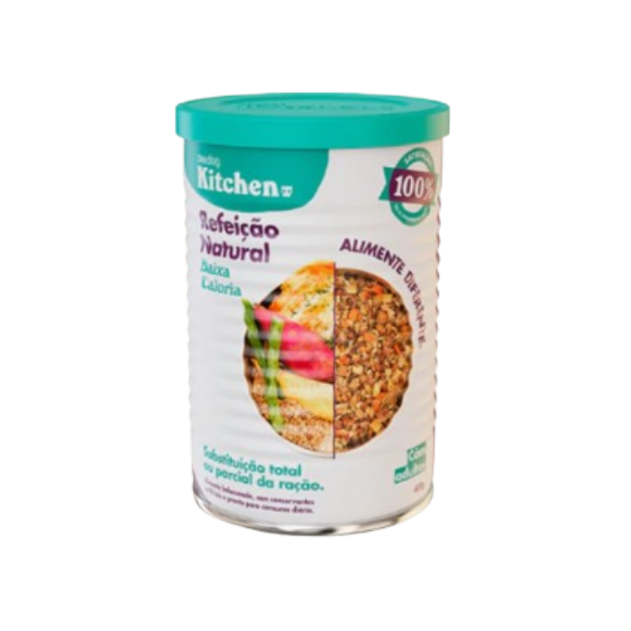 ZeeDog Kitchen Cães Adultos Refeição Natural Baixa Caloria 400g
