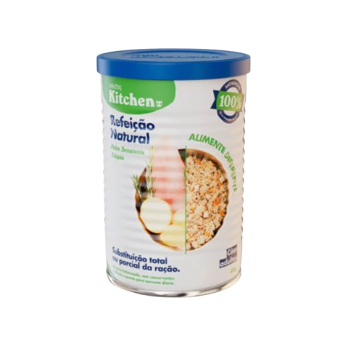 ZeeDog Kitchen Cães Adultos Refeição Natural Peles Sensiveis - Tilápia - 400g