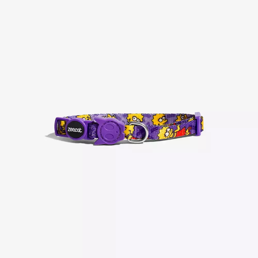 Coleira para gatos ZeeCat Lisa Simpson Edição Limitada