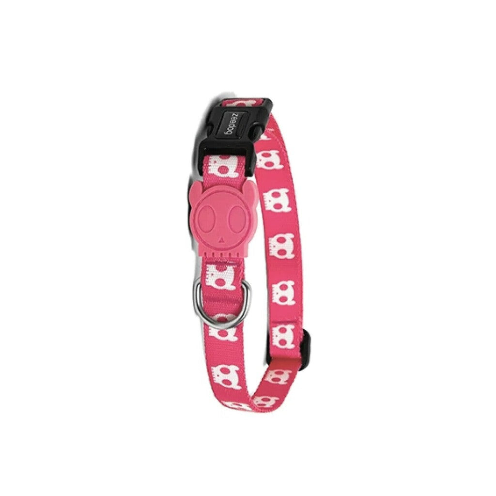 Coleira para cachorros ZeeDog Pink Skull