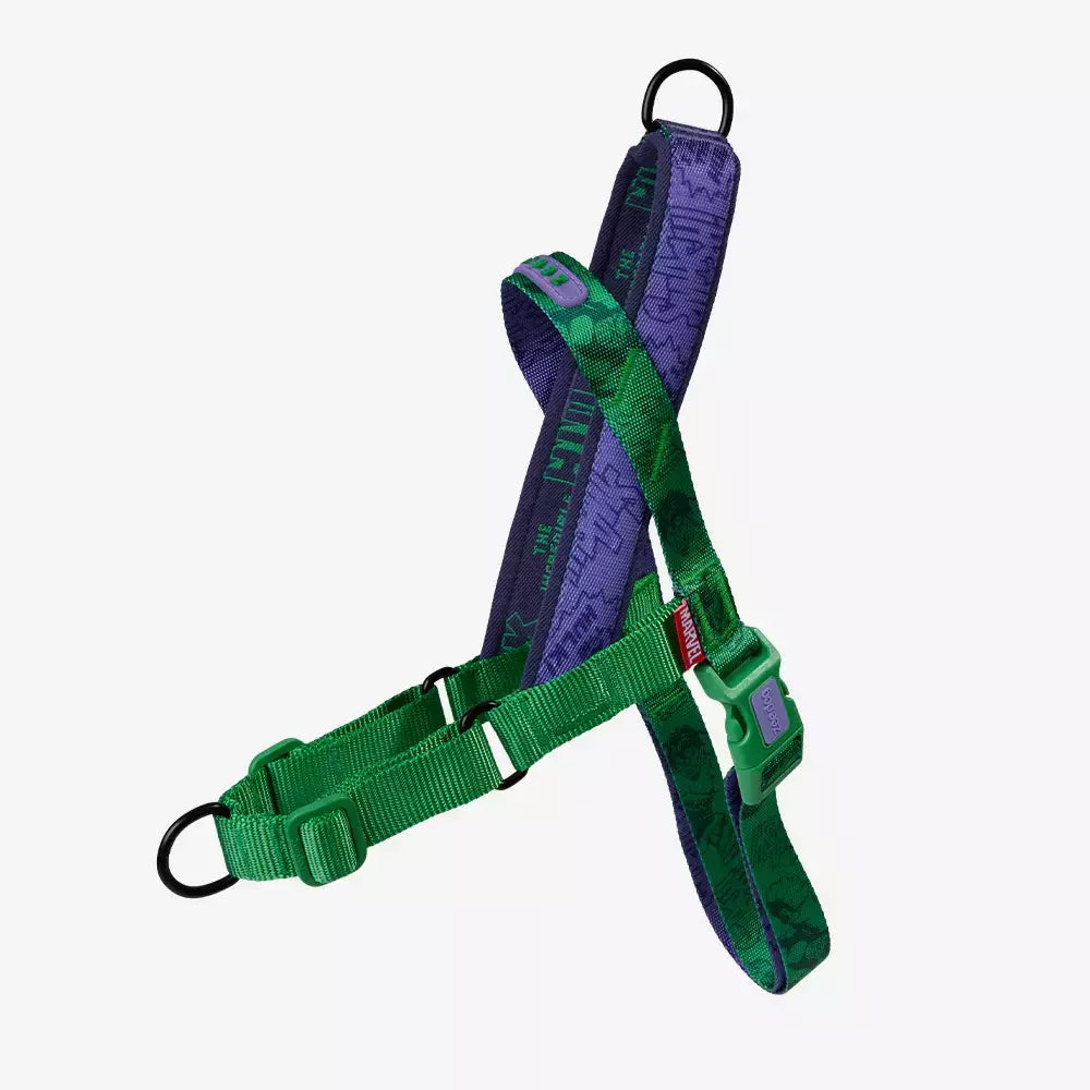 Peitoral Para Cachorros Zee Dog Softer Walk Antipuxão Marvel Hulk
