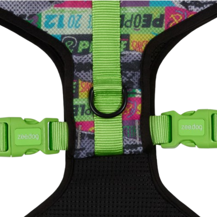Peitoral para Cachorros Air Mesh Ajustável Manifesto Zeedog